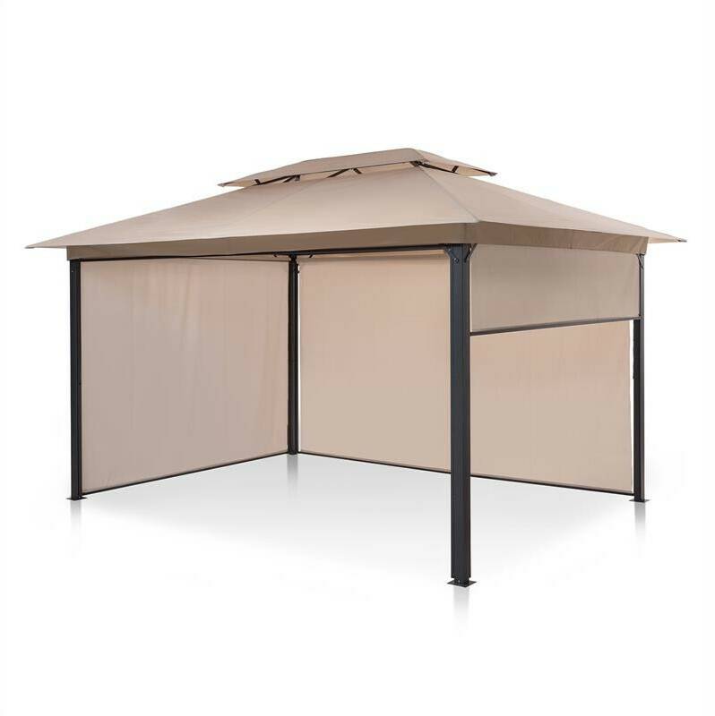 Blumfeldt Cortina 3x4mBeige Tonnelles & pavillons de jardin