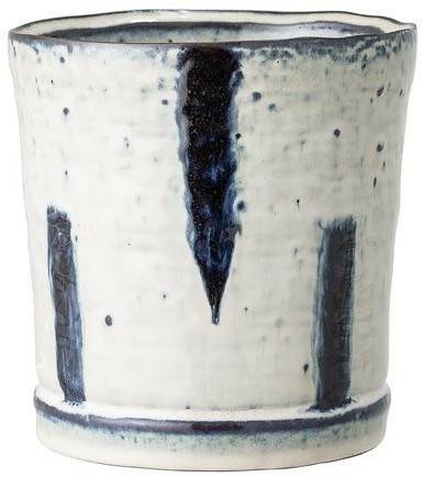 Bloomingville Flowerpot Ceramic Blue Pots de fleurs