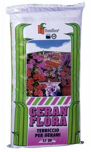 Humiflora Geranflora Soil for Geraniums 20L Terreaux