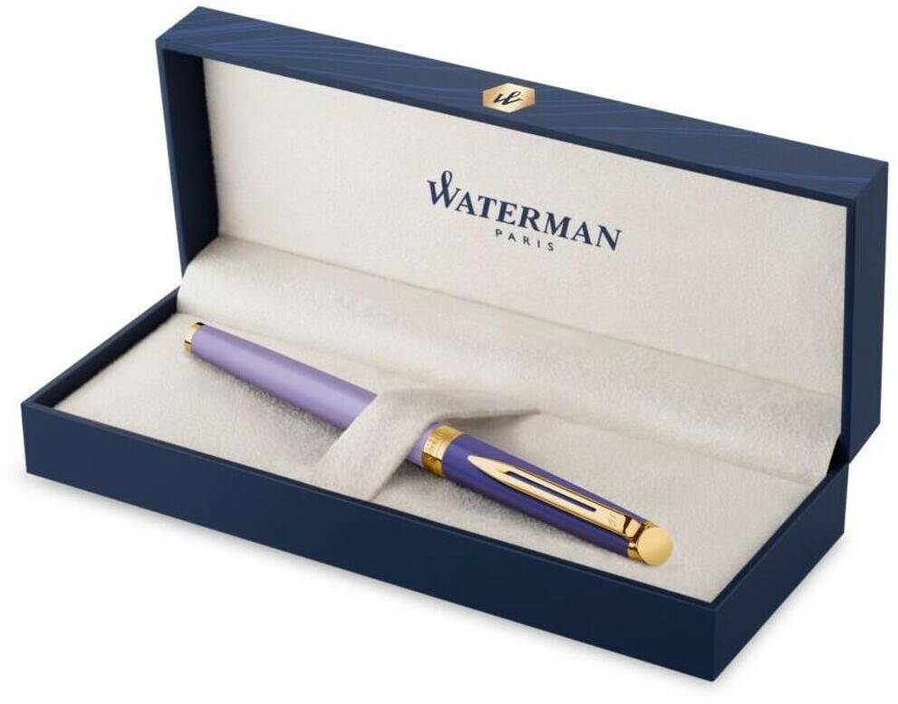 Stylos à plume Waterman Hémisphère Colour Blocking Nib PenFountain Pen Colour Blocking Gift BoxBlue Ink & Light Purple Lacquer CT F (2179900)