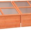 Serres de jardin vidaXL Serre bois 180 x 57 x 62 cm (170648)