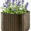 Keter Cube Box 21L Pots de fleurs