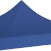 Tonnelles & pavillons de jardin vidaXL Party tent roof 2x2 mblue (315337)