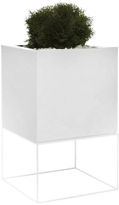 Vondom VELA Cube Planter BASIC 40x40x70 cmwhite Pots de fleurs