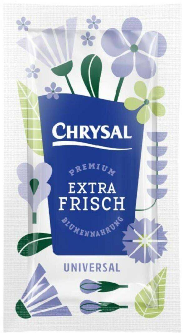 Chrysal Extra Fresh Universal Cut Flower Food 10 g 50 pieces Engrais