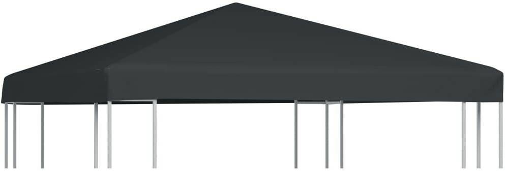 vidaXL Pavilion Tent Roof 300 x 300 cmgrey Tonnelles & pavillons de jardin