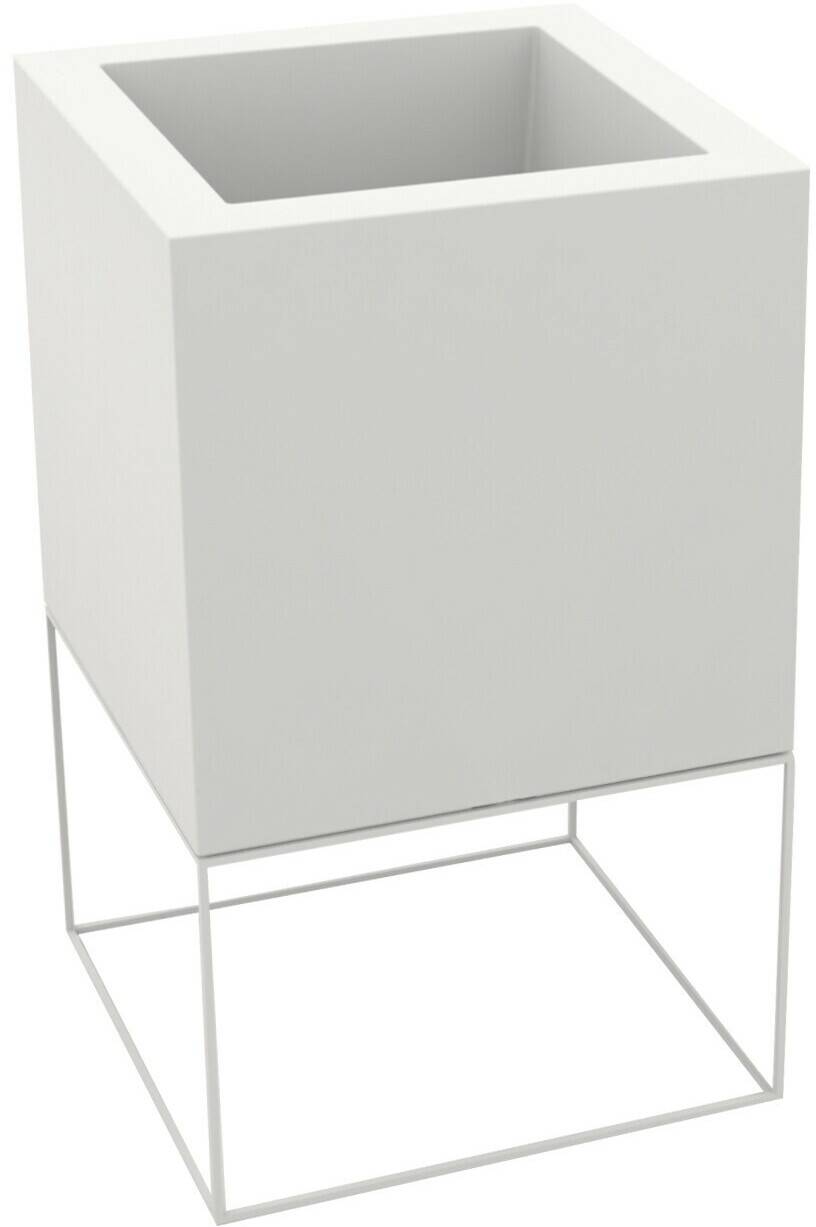 Vondom VELA Cube Planter BASIC 40x40x70 cmwhite Pots de fleurs