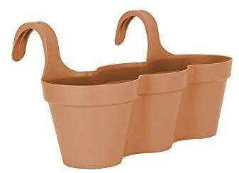 Artevasi Capri Tripleterracotta clair Pots de fleurs