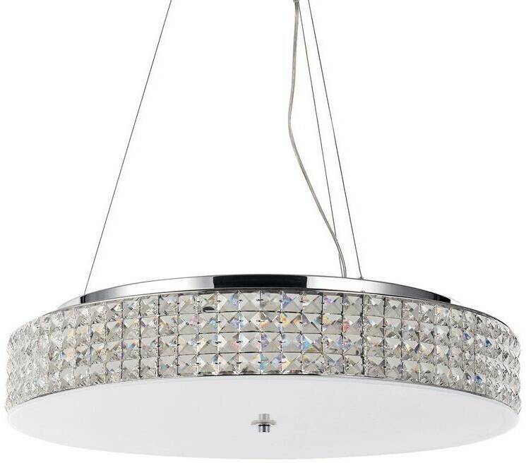 IDEAL LUX Crystal chandelier on cord ROMA 12xG9/40W/230V