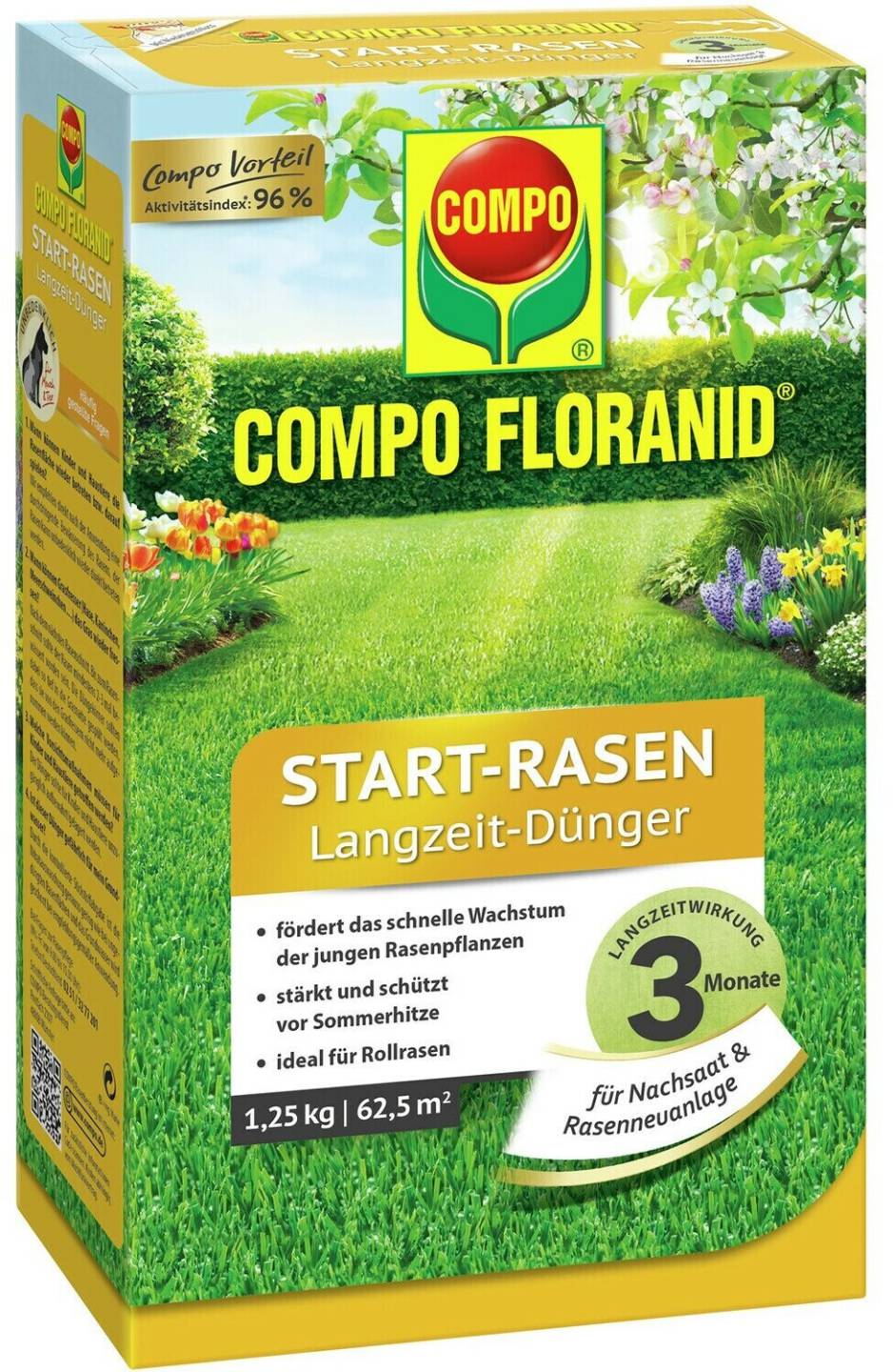 COMPO Floranid Starter 1,25 kg Engrais