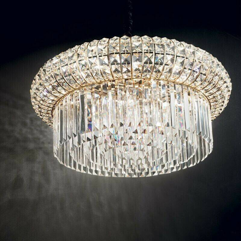 IDEAL LUX Nabucco Crystal 12-Flames Ø 60cm E14 (237794)