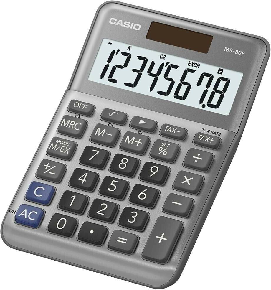 Casio MS-80F gris métallique