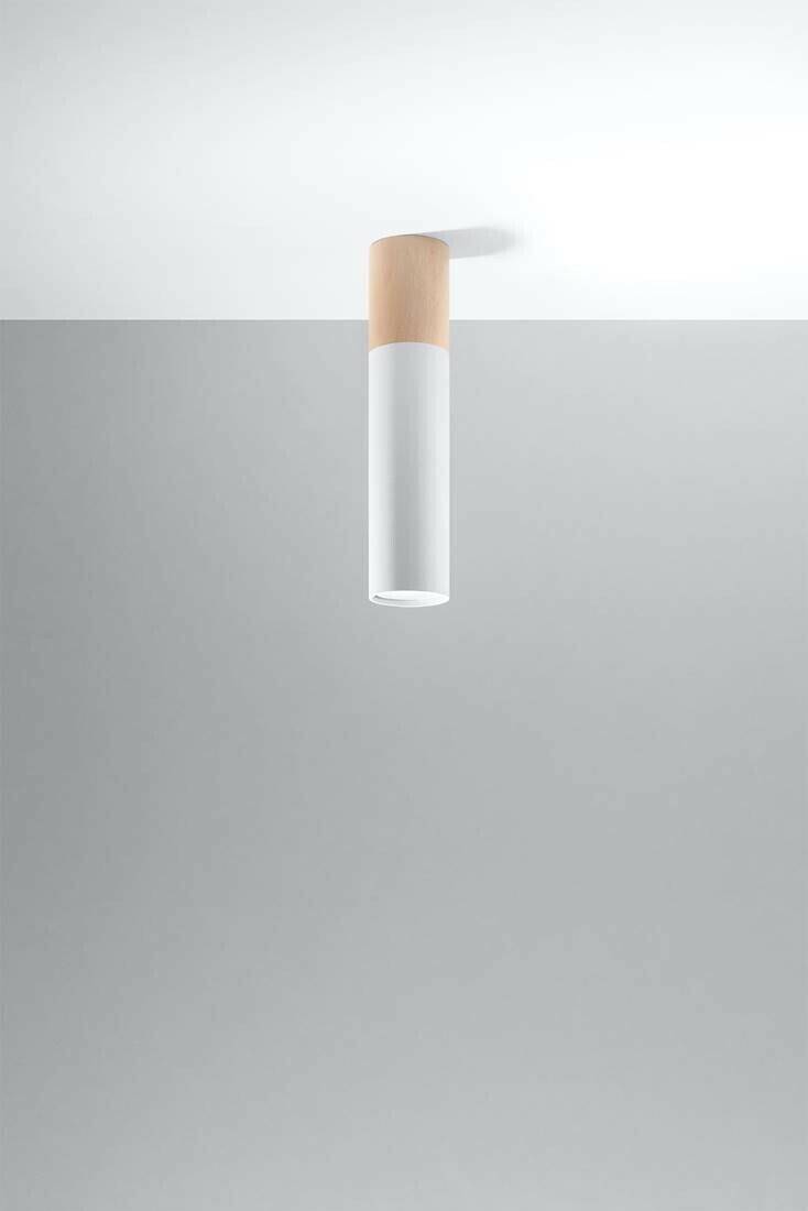 Sollux SL.0631 ceiling light PABLO white L: 8, W: 8, H: 30, socket GU10, dimmable