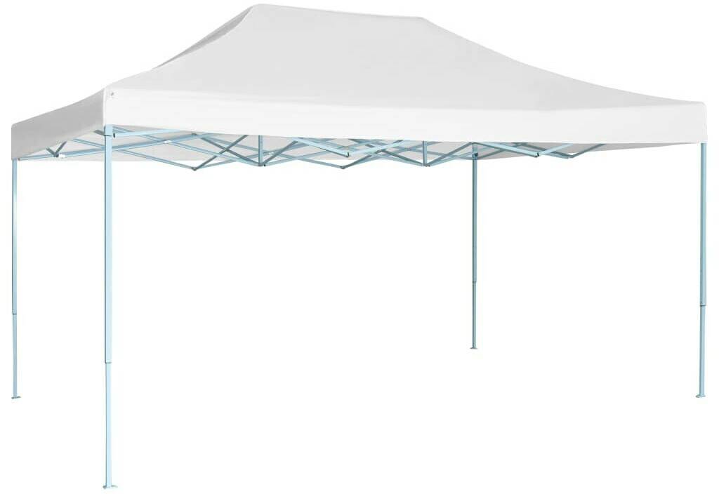 vidaXL Professional party tent foldable steel 3x4mwhite Tonnelles & pavillons de jardin